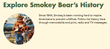 Explore Smokey Bear's History